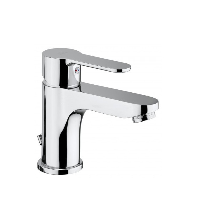WASHBASIN MIXER WITH AUTOMATIC DRAIN BLU PAFFONI SERIES - BLU075CR