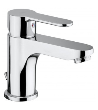 WASHBASIN MIXER WITH AUTOMATIC DRAIN BLU PAFFONI SERIES - BLU075CR