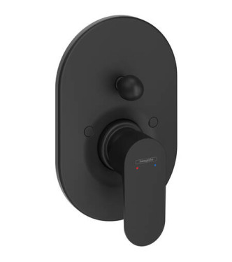 HANSGROHE REBRIS S SINGLE-LEVER BATH MIXER, BUILT-IN, MATT BLACK - 72449670