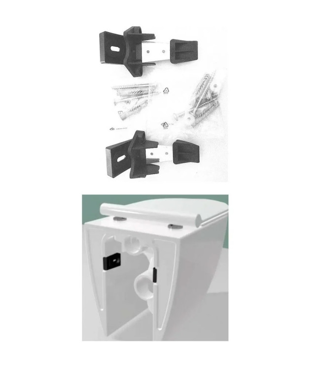 HIDDEN WALL MOUNTING KIT FOR SFERA SERIES