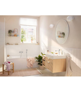 HANSGROHE REBRIS S SINGLE-LEVER BASIN MIXER COOLSTART WITHOUT DRAIN CHROME - 72520000