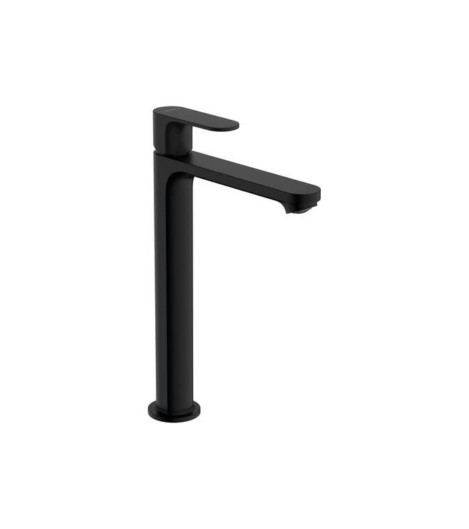 HANSGROHE REBRIS S SINGLE-LEVER BASIN MIXER COOLSTART WITHOUT POP-UP DRAIN MATT BLACK - 72542670