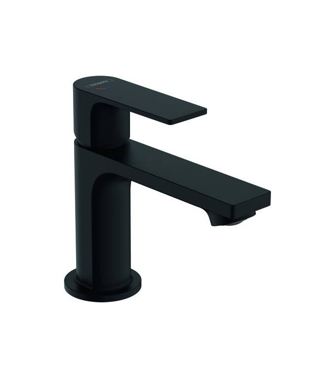 HANSGROHE REBRIS E MISCELATORE MONOCOMANDO LAVABO COOLSTART CON PILETTA NERO OPACO - 72553670