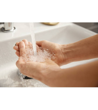 HANSGROHE REBRIS AND COOLSTART SINGLE-LEVER BASIN MIXER WITHOUT POP-UP DRAIN CHROME - 72560000