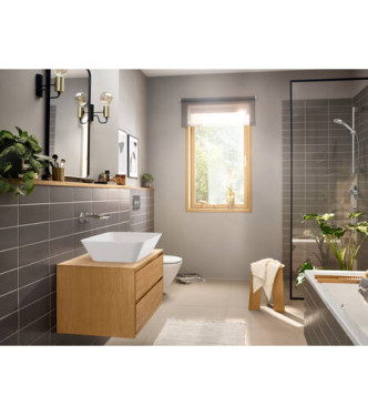 HANSGROHE REBRIS E MISCELATORE MONOCOMANDO LAVABO INCASSO PARETE CROMO - 72568000