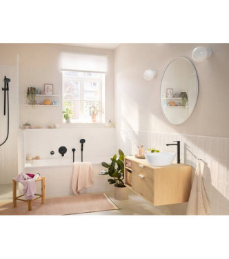 HANSGROHE REBRIS S SINGLE-LEVER BASIN MIXER COOLSTART FOR MATT BLACK BASIN - 72580670