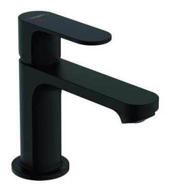 HANSGROHE REBRIS S SINGLE-LEVER BASIN MIXER COOLSTART/ECOSMART + MATT BLACK - 72586670