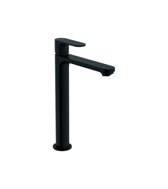 HANSGROHE REBRIS S MISCELATORE MONOCOMANDO LAVABO COOLSTART/ECOSMART + PER CATINO NERO OPACO - 72590670
