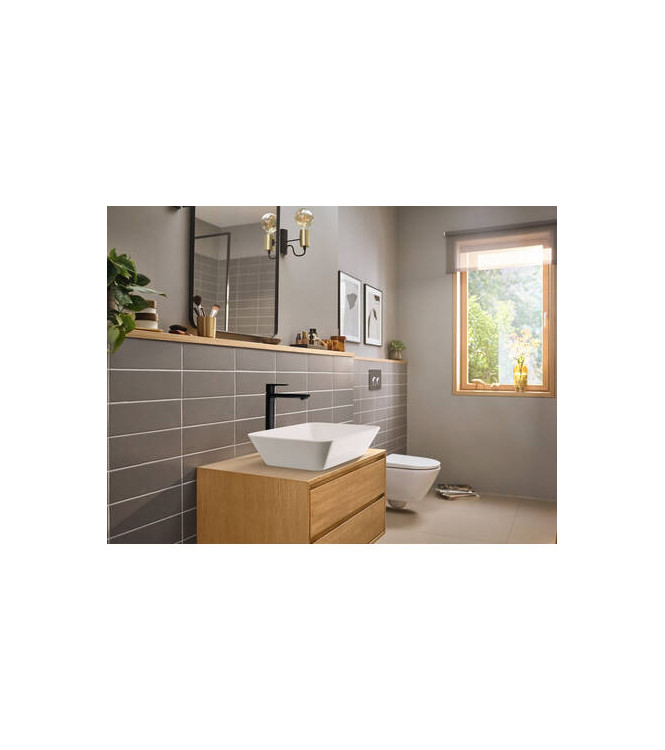 HANSGROHE REBRIS E SINGLE-LEVER BASIN MIXER COOLSTART/ECOSMART + FOR MATT BLACK BASIN - 72591670