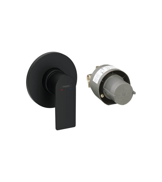 HANSGROHE REBRIS E SET MISCELATORE MONOCOMANDO VASCA INCASSO NERO OPACO - 72658670