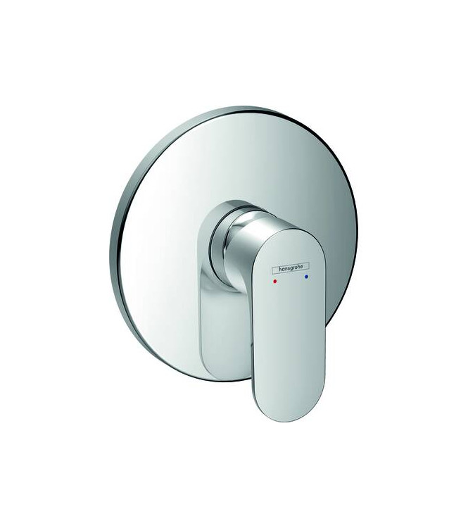 HANSGROHE REBRIS S SINGLE-LEVER SHOWER MIXER FOR CONCRETE INSTALLATION X IBOX UNI CHROME - 72667000