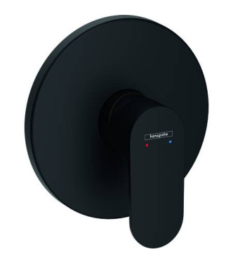 HANSGROHE REBRIS S MISCELATORE MONOCOMANDO DOCCIA INCASSO X IBOX UNI NERO OPACO - 72667670