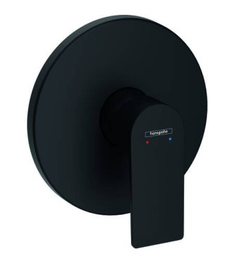 HANSGROHE REBRIS E SINGLE-LEVER SHOWER MIXER FOR CONCRETE INSTALLATION X IBOX UNI MATT BLACK - 72668670