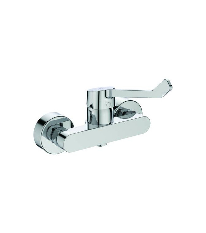 IDEAL STANDARD CERABASE EXTERNAL SHOWER MIXER WITH LONG LEVER WITHOUT ACCESSORIES - CHROME / BD490AA