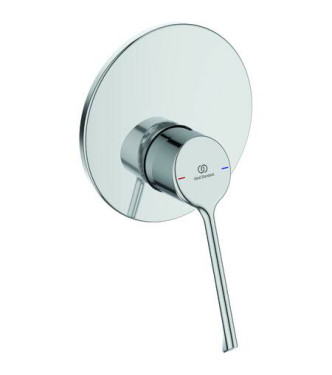 MISCELATORE INCASSO DOCCIA 1 VIA IDEAL STANDARD CERABASE CON LEVA LUNGA - CROMO / BD492AA