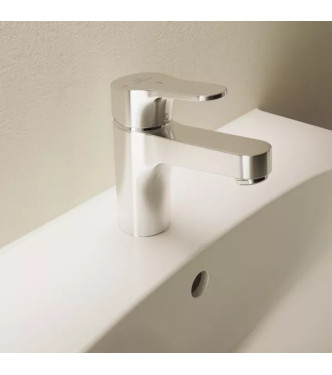 MISCELATORE LAVABO H80 IDEAL STANDARD CERABASE CON SCARICO AUTOMATICO 3,8L BLUESTART - CROMO / BC832AA