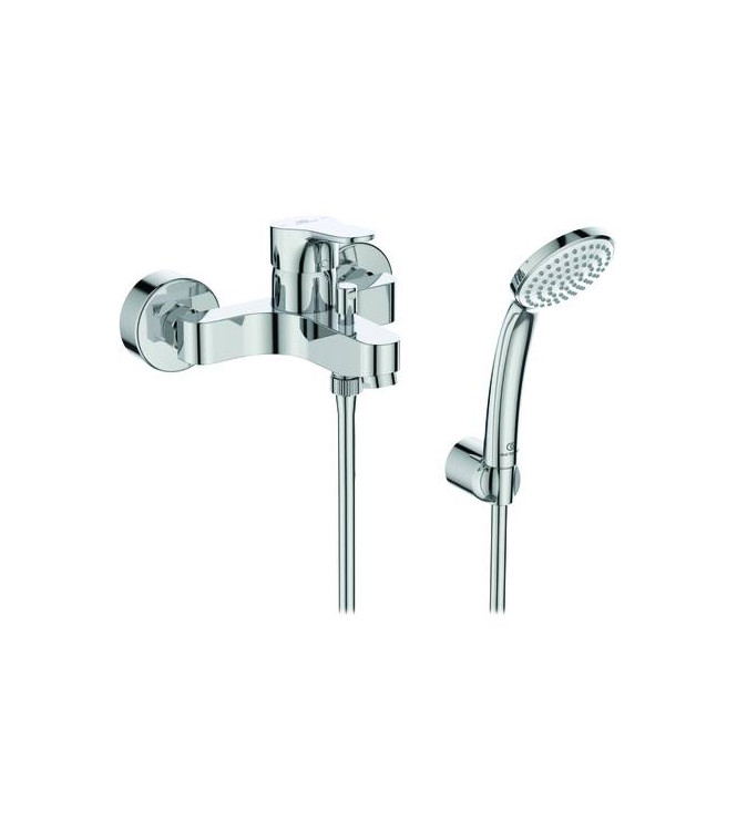 IDEAL STANDARD CERABASE EXTERNAL BATH/SHOWER MIXER WITHOUT ACCESSORIES - CHROME / BC843AA
