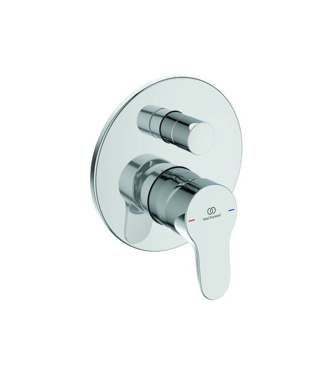 IDEAL STANDARD CERABASE 2-WAY BUILT-IN BATH/SHOWER MIXER COMPLETE - CHROME / A7393AA