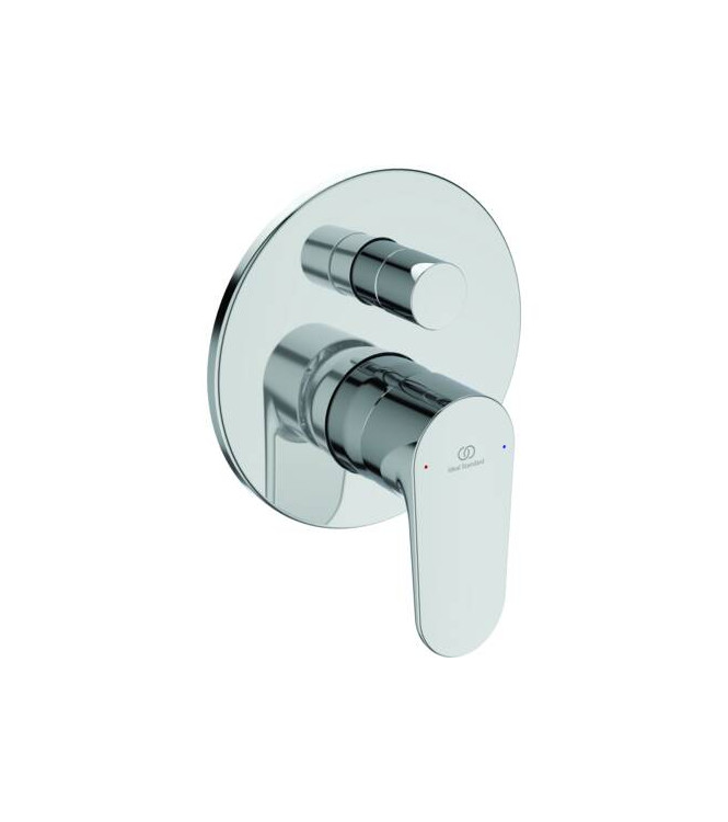 IDEAL STANDARD CERAFINE O COMPLETE BUILT-IN BATH/SHOWER MIXER - CHROME / A7193AA