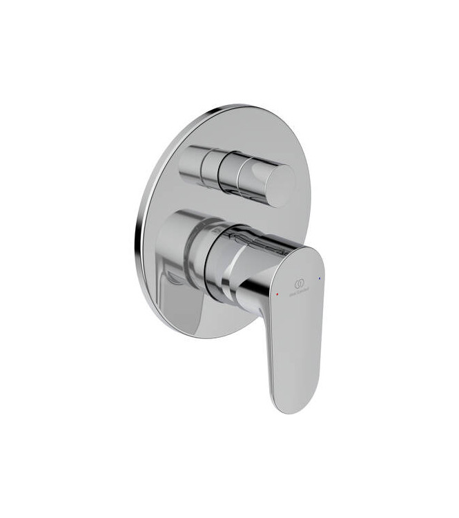 PARTI ESTERNE PER MISCELATORE INCASSO VASCA/DOCCIA IDEAL STANDARD CERAFINE O - CROMO / A7195AA