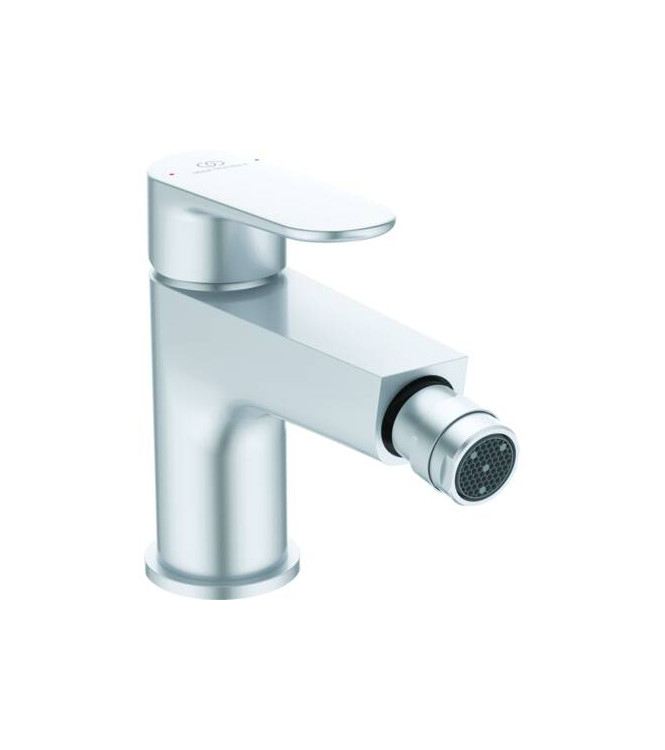 MISCELATORE BIDET IDEAL STANDARD CERAFINE O CON SCARICO CLICK-CLACK 3.8L - MATT SILVER / BD716SI