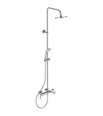 IDEAL STANDARD CERAFINE MECHANICAL BATH/SHOWER COLUMN OR WITH D200 DIVERTER - CHROME / BC749AA