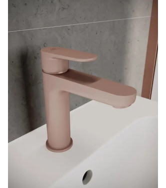 MISCELATORE LAVABO IDEAL STANDARD CERAFINE O CON SCARICO CLICK-CLACK - ROSE GOLD / BD131RO
