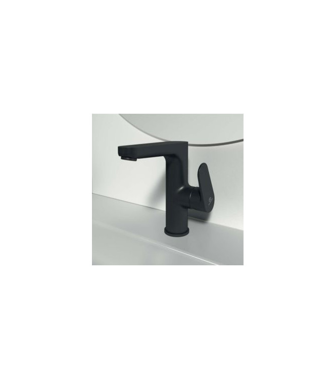 IDEAL STANDARD CERAFINE WASHBASIN MIXER OR WITH SIDE LEVER - BLACK / BC703XG