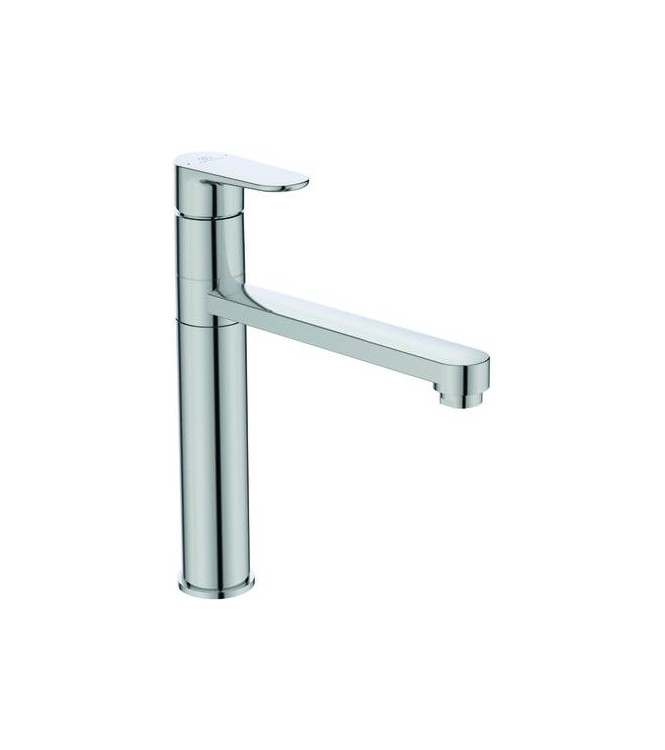 IDEAL STANDARD CERAFINE HIGH SPOUT KITCHEN MIXER WITH OR WITHOUT PULL-OUT SPRAY - CHROME / BC501AA