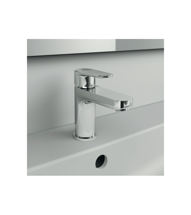 H80 IDEAL STANDARD CERAFINE WASHBASIN MIXER OR WITHOUT 3.8L DRAIN - CHROME / BC696AA