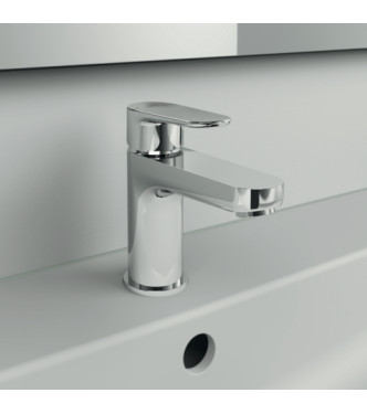 H80 IDEAL STANDARD CERAFINE WASHBASIN MIXER OR WITHOUT 3.8L DRAIN - CHROME / BC696AA