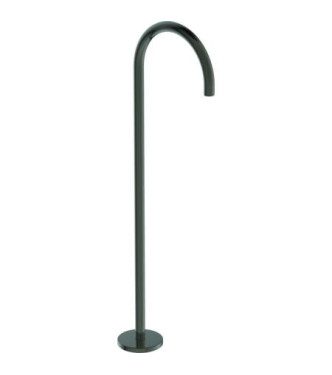 BOCCA EROGAZIONE FREESTANDING IDEAL STANDARD PER VASCA - ACCIAIO SPAZZOLATO / A7387A5
