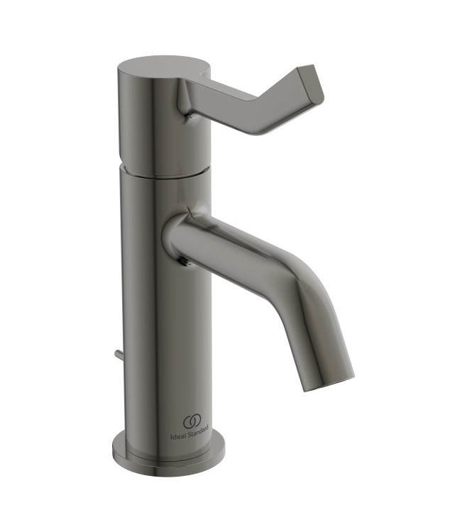 MISCELATORE LAVABO IDEAL STANDARD JOY LEVA LUNGA CON SCARICO - MAGNETIC GREY / BD467A5