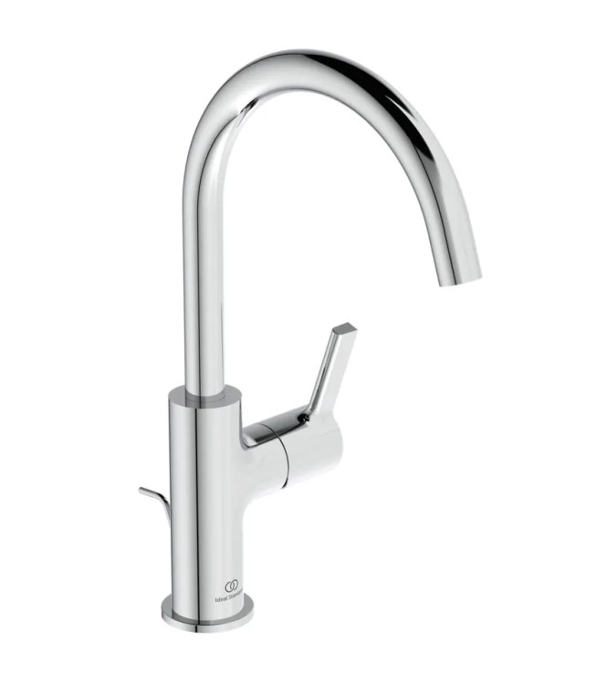 MISCELATORE LAVABO BOCCA ALTA IDEAL STANDARD JOY CON SCARICO 5L - CROMO / BC777AA