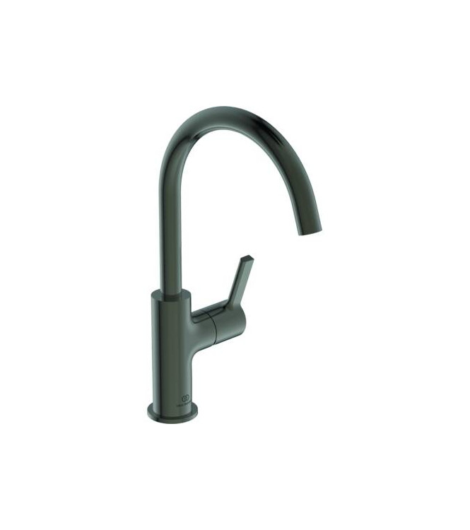 MISCELATORE LAVABO BOCCA ALTA IDEAL STANDARD JOY SENZA SCARICO 5L - MAGNETIC GREY / BC778A5