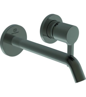 IDEAL STANDARD JOY BUILT-IN WASHBASIN MIXER WITH 180 MM SPOUT - MAGNETIC GREY / A7378A5