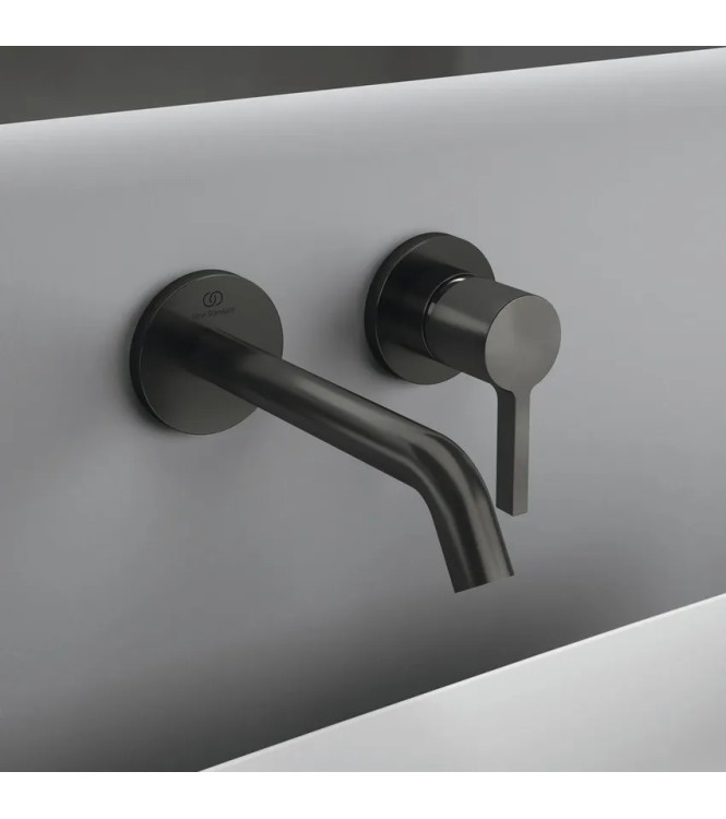 IDEAL STANDARD JOY BUILT-IN WASHBASIN MIXER WITH 180 MM SPOUT - MAGNETIC GREY / A7378A5