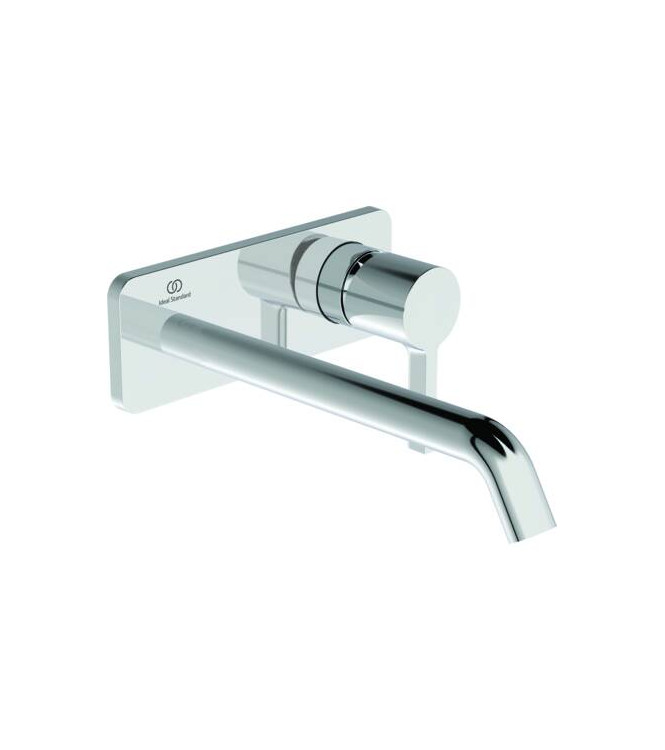 IDEAL STANDARD JOY BUILT-IN WASHBASIN MIXER WITH 220 MM SOFT EDGE SPOUT - CHROME / A7381AA