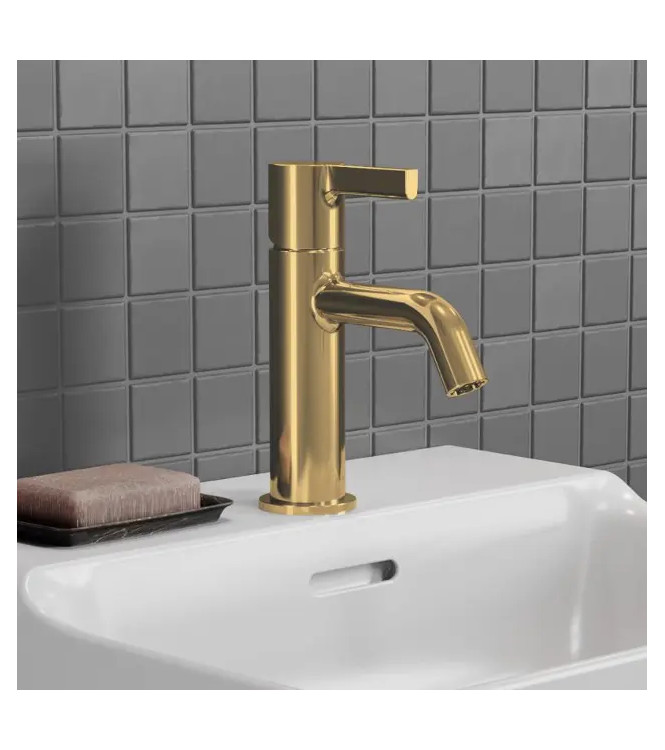 IDEAL STANDARD JOY WASHBASIN MIXER WITHOUT 5L DRAIN - BRUSHED GOLD / BC776A2