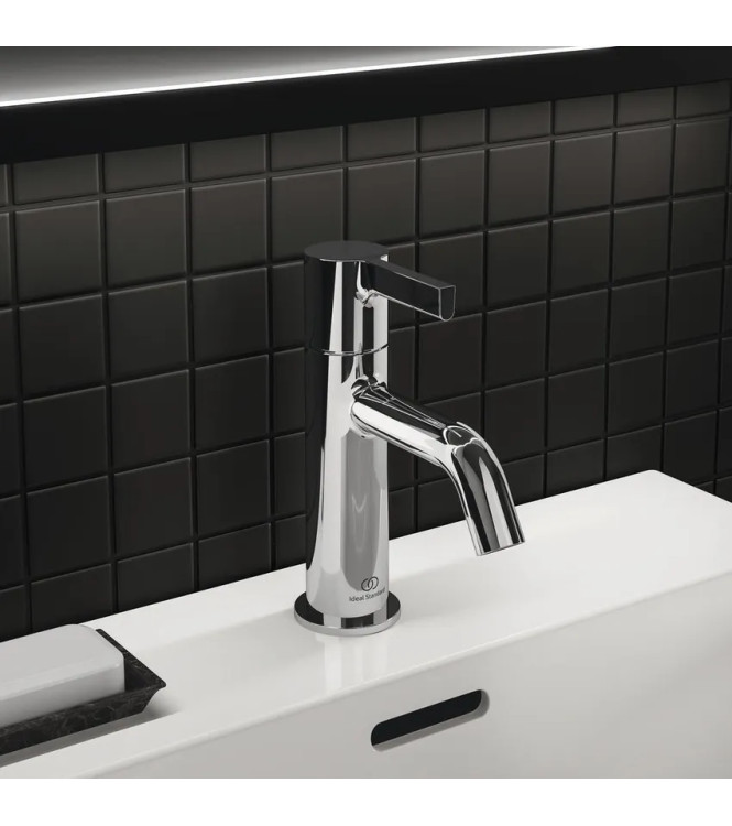 IDEAL STANDARD JOY WASHBASIN MIXER WITHOUT 5L POP-UP DRAIN - CHROME / BC776AA