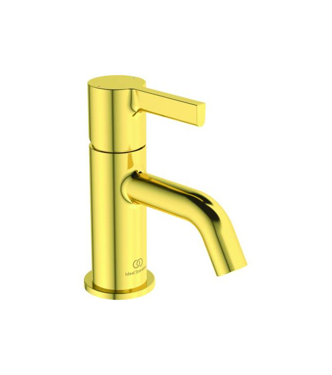 MISCELATORE LAVABO COMPATTO IDEAL STANDARD JOY PER LAVAMANI 5L - BRUSHED GOLD / BC802A2