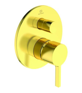 MISCELATORE VASCA/DOCCIA DA INCASSO IDEAL STANDARD JOY - BRUSHED GOLD / A7386A2