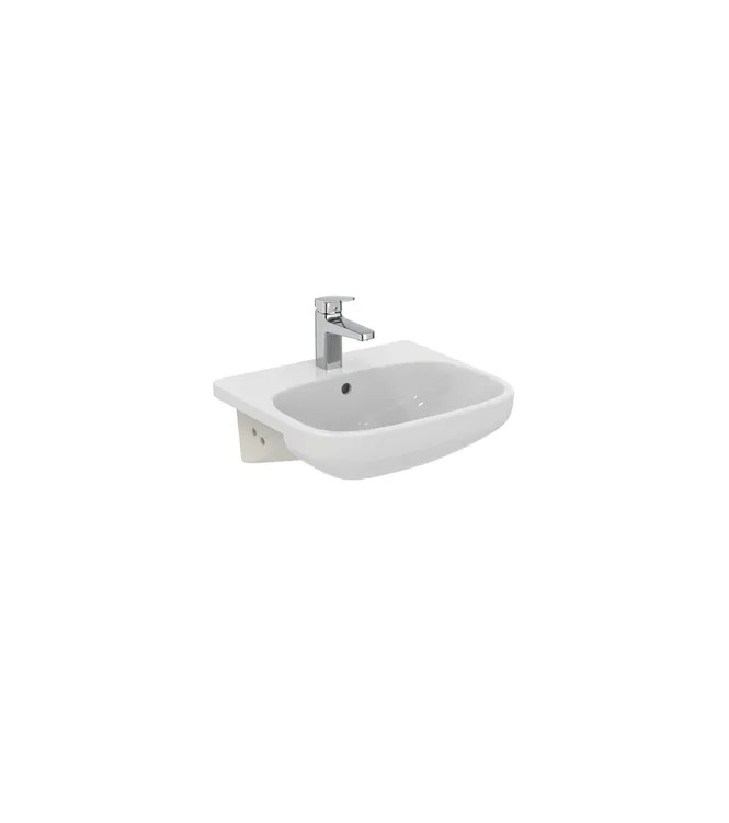 LAVABO SOSPESO O DA APPOGGIO IDEAL STANDARD I.LIFE A 50 CM - BIANCO LUCIDO / T451301