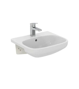 LAVABO SOSPESO O DA APPOGGIO IDEAL STANDARD I.LIFE A 50 CM - BIANCO LUCIDO / T451301
