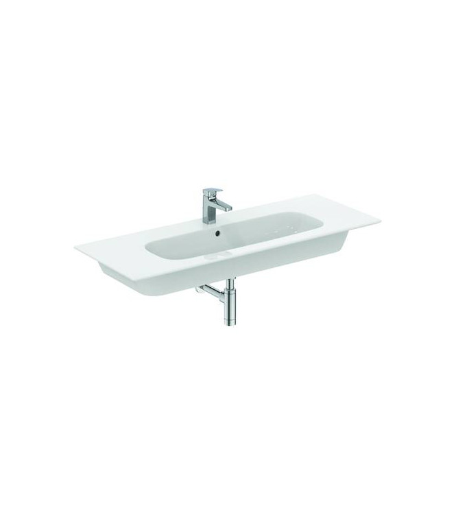IDEAL STANDARD I.LIFE COUNTERTOP WASHBASIN 124 CM - GLOSSY WHITE / T462201
