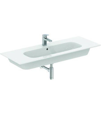 IDEAL STANDARD I.LIFE COUNTERTOP WASHBASIN 124 CM - GLOSSY WHITE / T462201