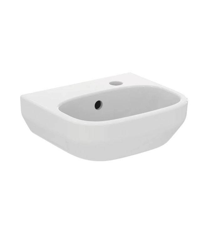 LAVAMANI IDEAL STANDARD I.LIFE A 35 CM CON FORO DESTRO - BIANCO LUCIDO / T466901