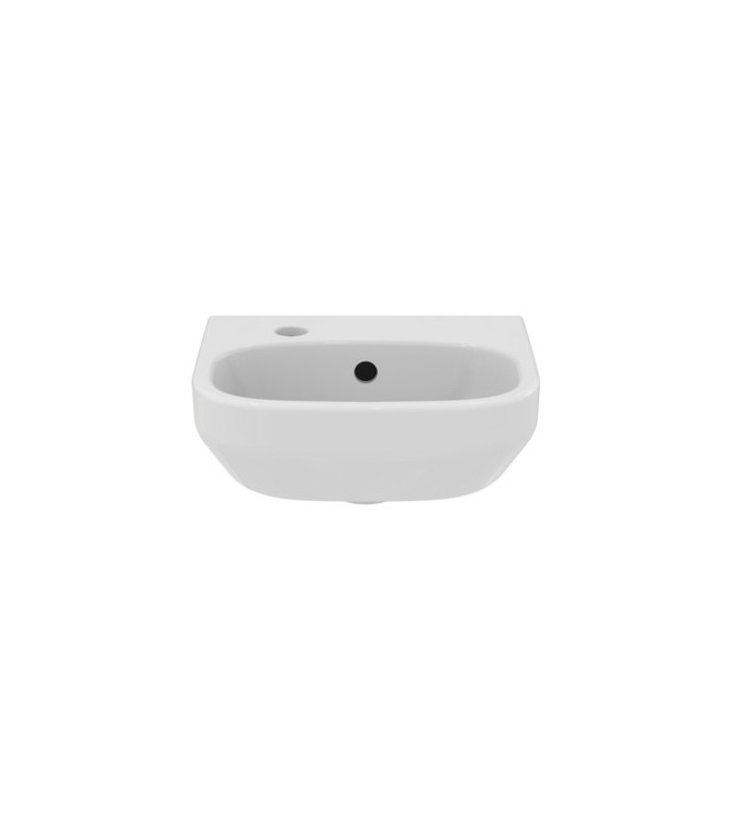 IDEAL STANDARD I.LIFE 35 CM HAND WASHBASIN WITH LEFT-HANDED HOLE - GLOSSY WHITE / T451501