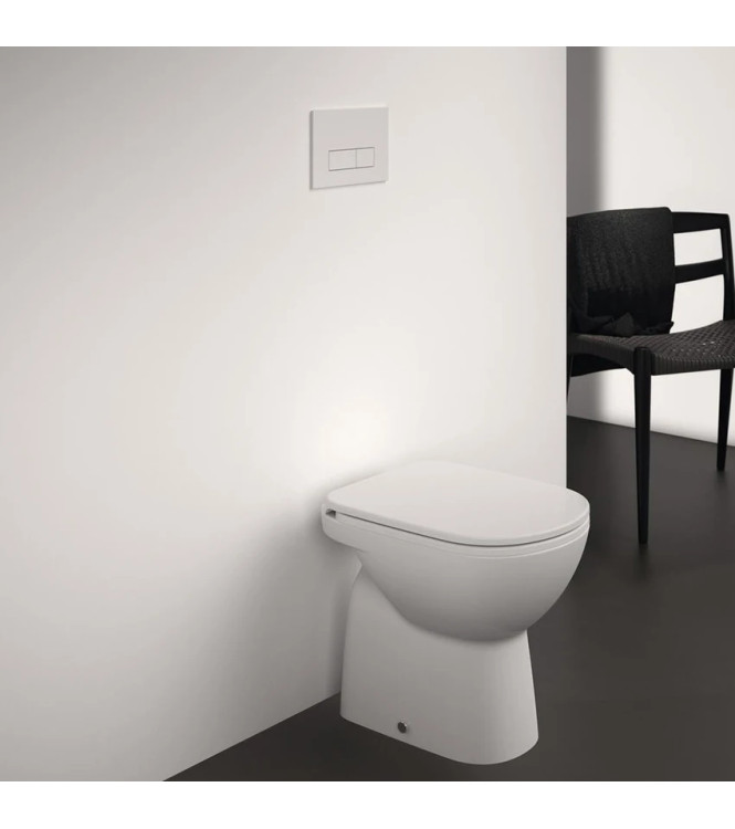 IDEAL STANDARD I.LIFE A FREE-STANDING FLOOR-MOUNTED TOILET WITH VERTICAL DRAIN - WHITE / T467201