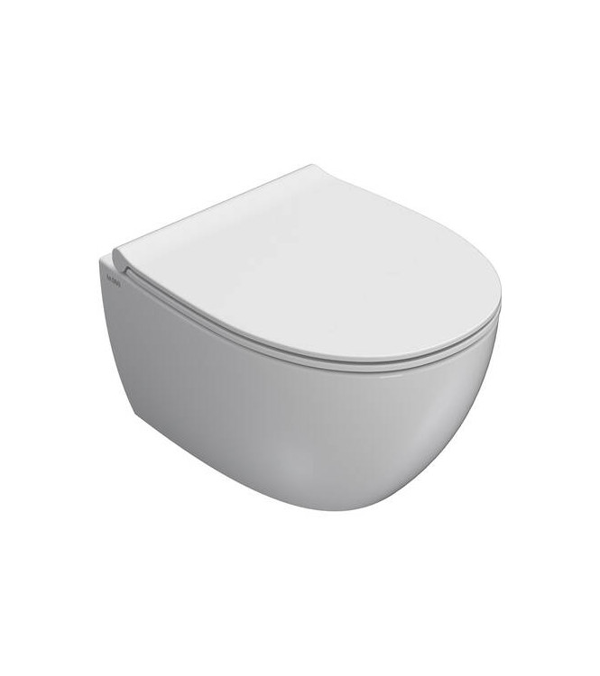 4ALL WALL-HUNG TOILET 48X37 H.33CM MATT WHITE - MDS04BO